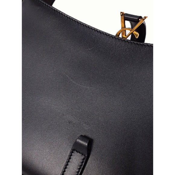 Saint Laurent Paris Hobo Bag Semi-Shoulder Bag Black - Picture 4 of 9